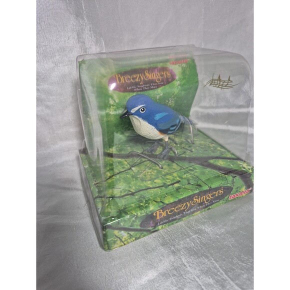 Vintage Breezy Singers Bluebird Takara Sings & Moves Motion Detected New Old - Picture 2 of 10